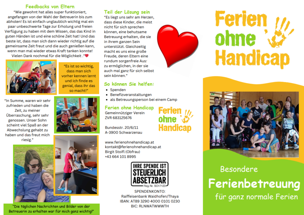 Ferien ohne Handicap